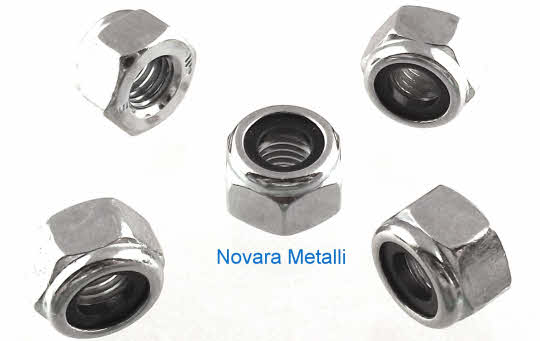 Dadi Autobloccanti Alti - Zincati