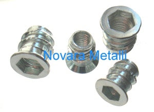 Bussole Filettate per Legno - da M4 a M10