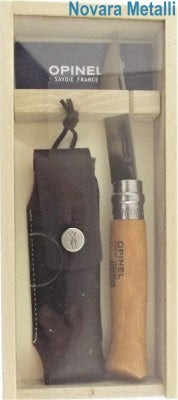 Coltello Opinel N°8 con Custodia - Acciaio al Carbonio
