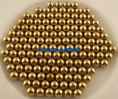 Sfere in Ottone - Diametro 4mm