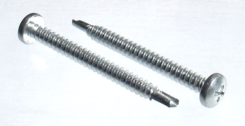 Viti Autoperforanti con Testa Cilindrica Zincate - Misura 3,9mm
