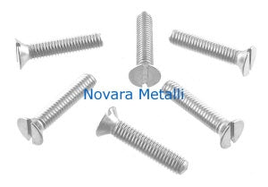 Viti Testa Piana Svasata a Taglio - Inox A2