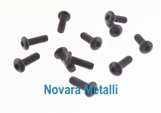 Microviti Brugola Testa Bombata Brunite