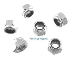 Dadi Autobloccanti in Pollici UNC - Inox A2