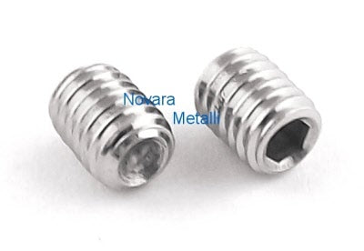 Grani Esagono Incassato Punta a Coppa - Inox A2