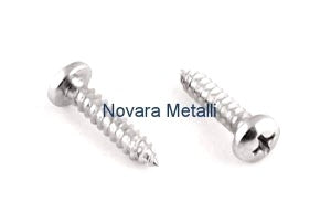 Viti Autofilettanti Testa Cilindrica a Croce - Inox A2