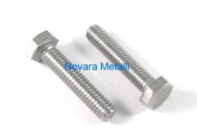 Viti Inox Testa Esagonale UNI 5739 - DIN 933