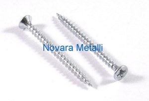 Viti per Legno Testa Piana Svasata - Inox A2