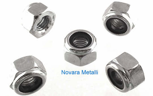 Dadi Autobloccanti in Pollici UNF - Inox A2