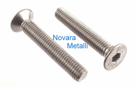 Viti Brugola Testa Svasata - Inox A4