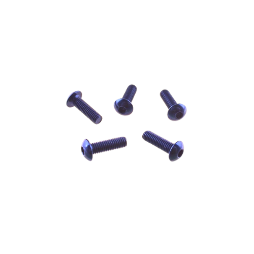 Viti Brugola Testa Bombata Blu - in Ergal - M5x16