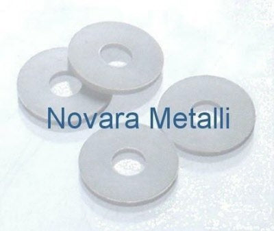 Rondelle Fascia Larga Bianche in Nylon