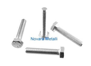 Viti Testa Esagonale UNI 5739 Zincate - Misura M18