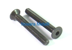 Viti Testa Piana Svasata in Pollici UNC Brunite - Misure da #4-40 a 5/16"