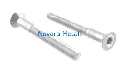 Viti a Testa Piana Svasata in Pollici UNF - Inox A2