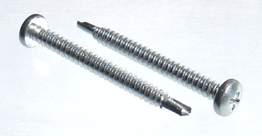 Viti Autoperforanti con Testa Cilindrica Zincate - Misura 4,8mm
