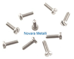 Microviti Inox Testa Cilindrica a Taglio M2 - M2,5